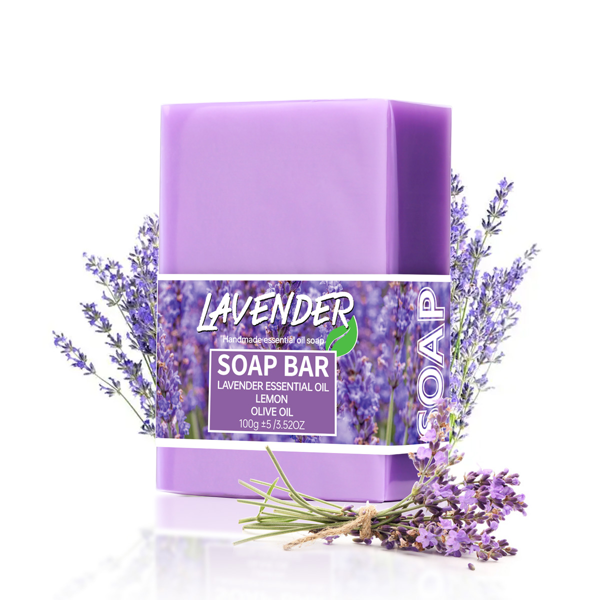 Lavender Oil - 100g olejek lawendowy ręcznie robione mydło