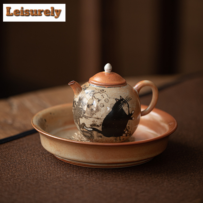 Chamomile Tea - 100ml Ręcznie malowany czajniczek dla kota