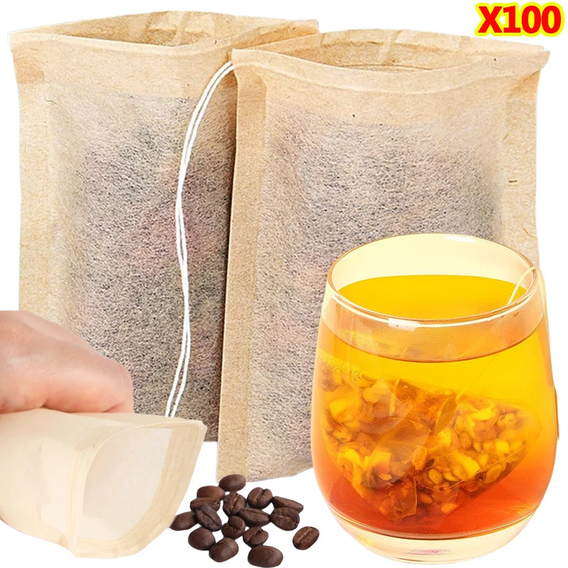 Herbal Tea - 100 sztuk torebek na herbatę z