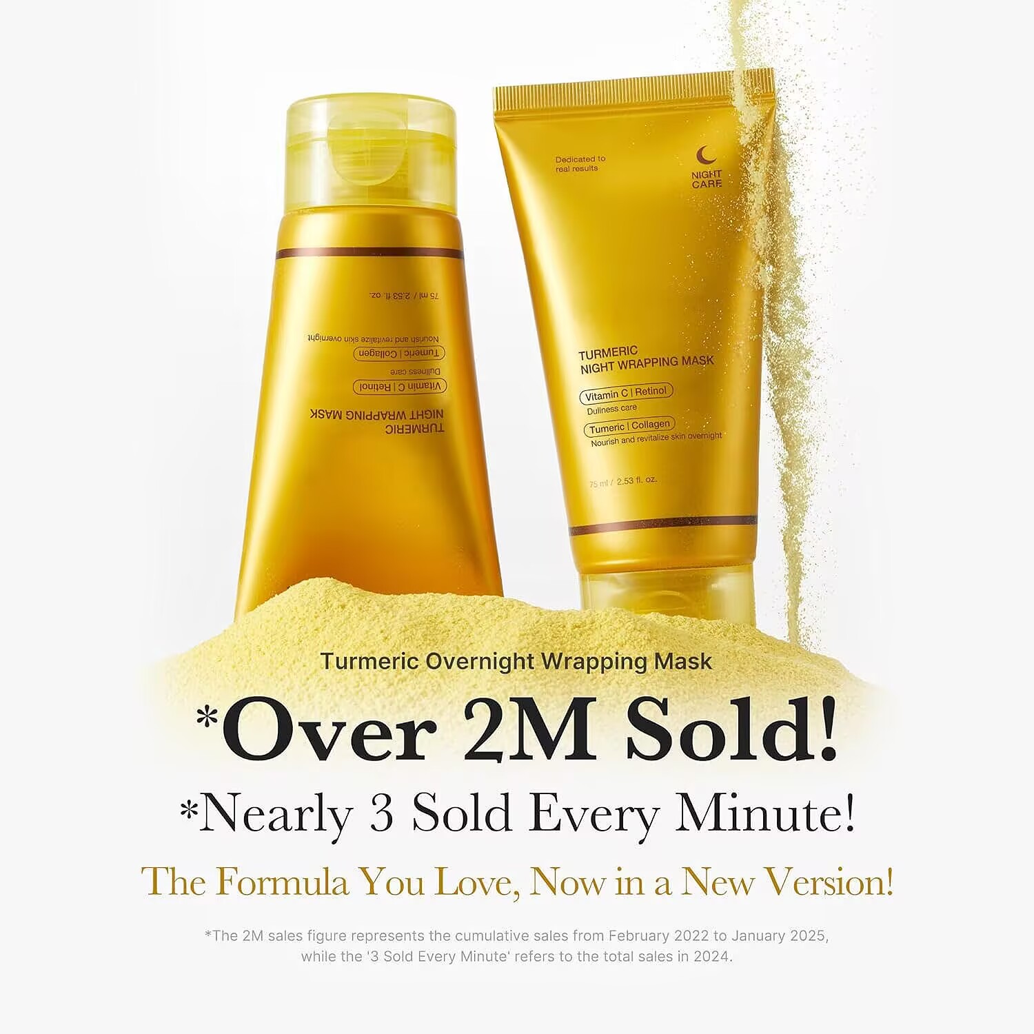 Turmeric - Maska peel-off z kolagenem i kurkumą