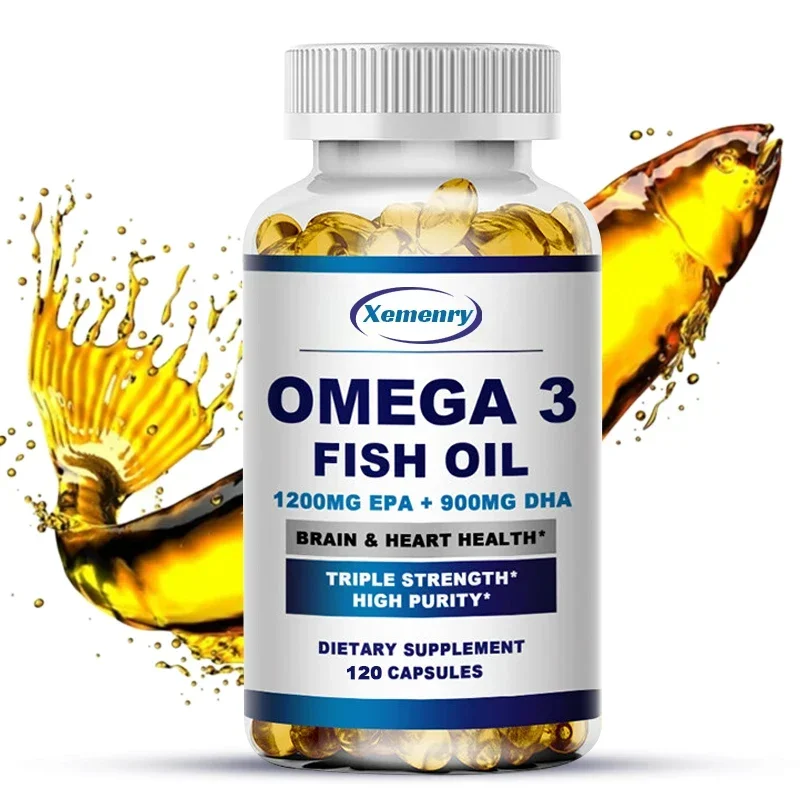 Ginger Tea - Omega 3 Fish Oil - wspomaga