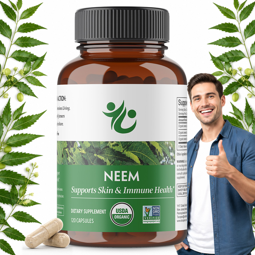Herbal Supplement - Kapsułki z liści neemu - ziołowy