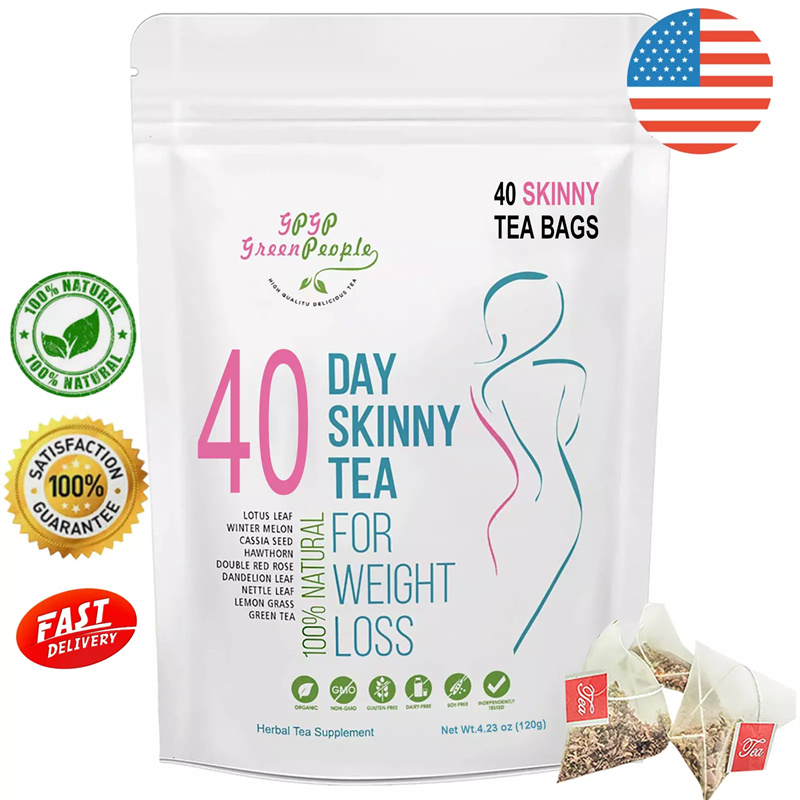 Herbal Supplement - Naturalny 40-dniowy ziołowy chudy detoks suplement