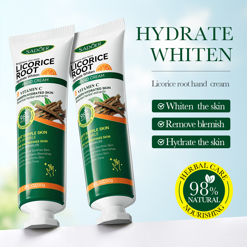3/5 szt. SADOER Krem do rąk z  – Licorice Root Sticks recenzja i cena