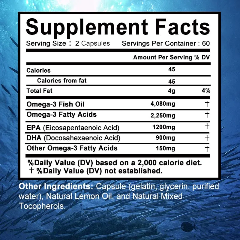 Omega 3 Fish Oil - wspomaga uk – Ginger Tea recenzja i cena