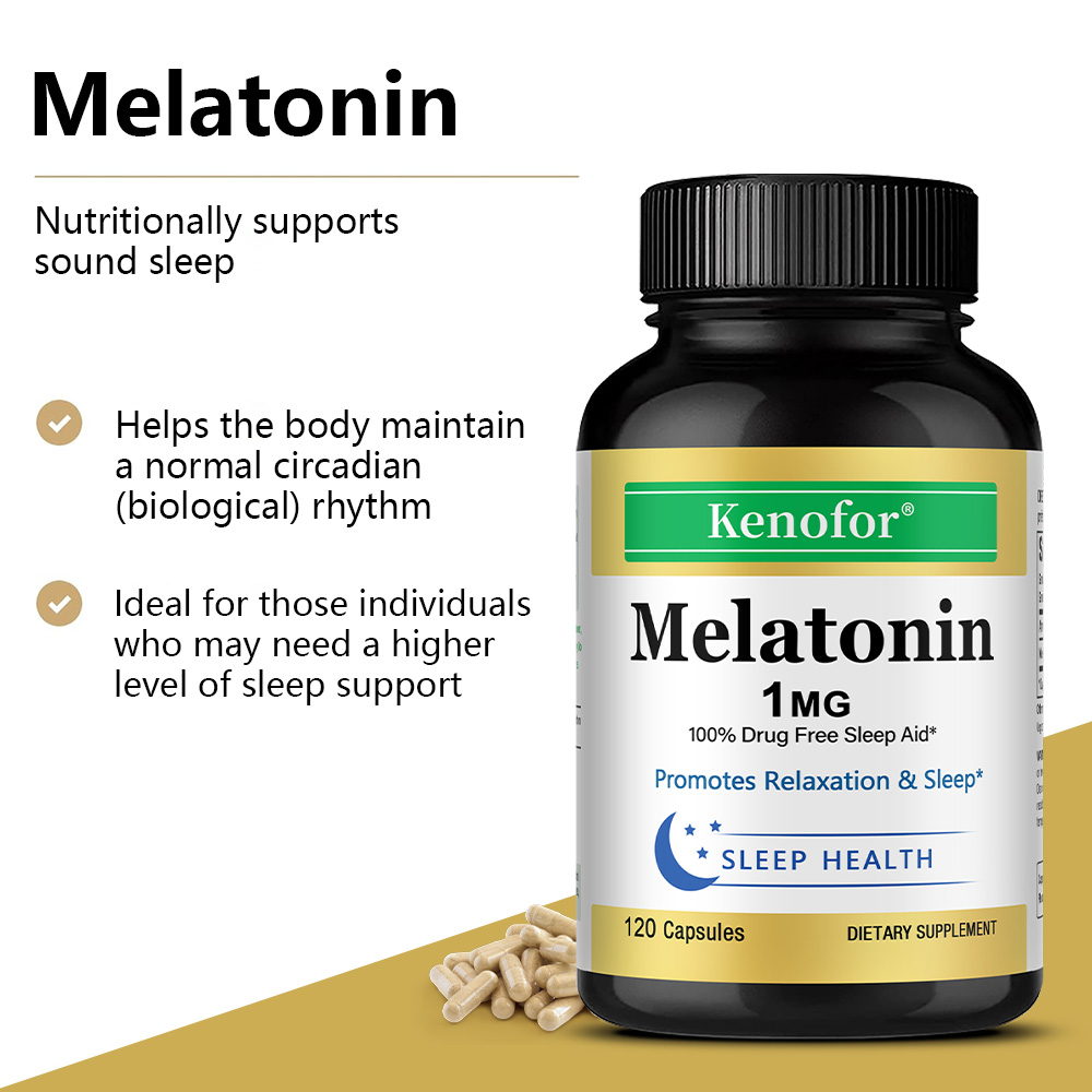 Kapsułki z melatoninem 1 mg -  – Health Wellness recenzja i cena
